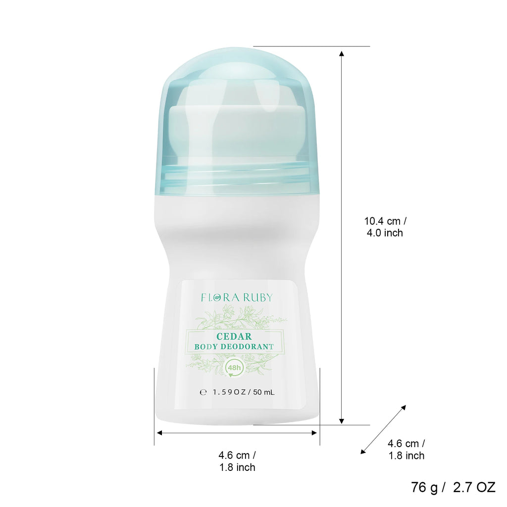 Flora Ruby Roll-On Deodorant