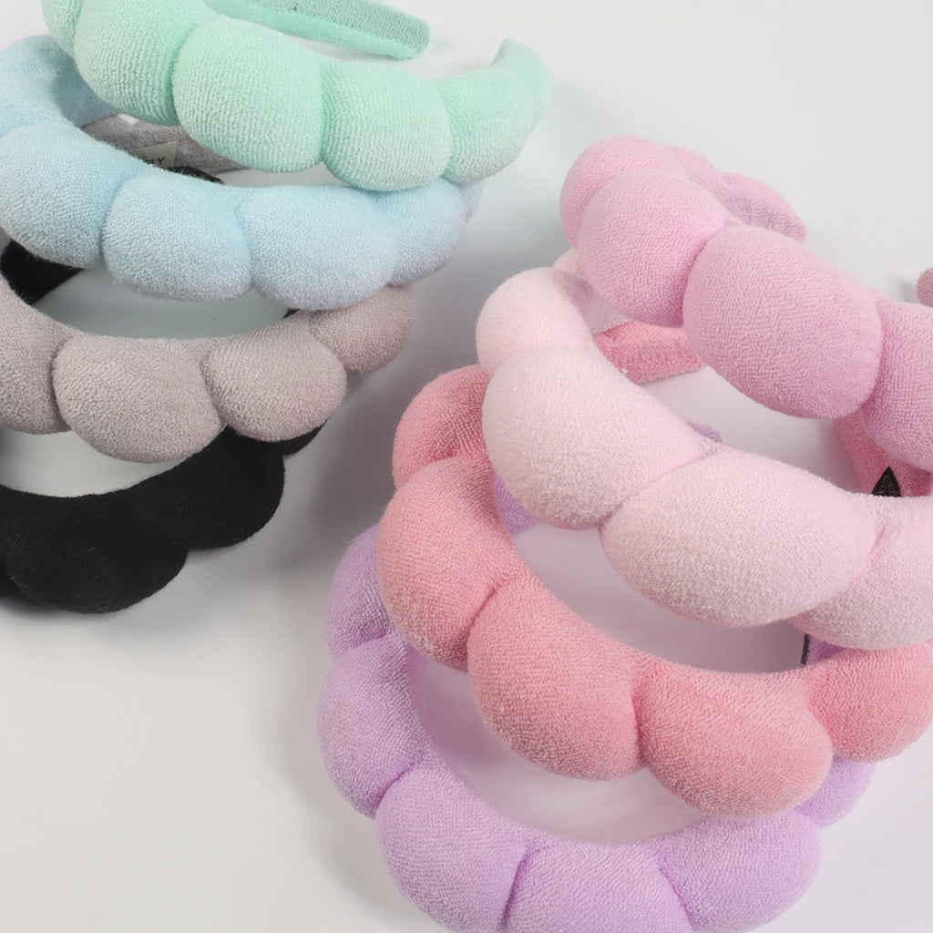 Spa Face-Washing Headband Set