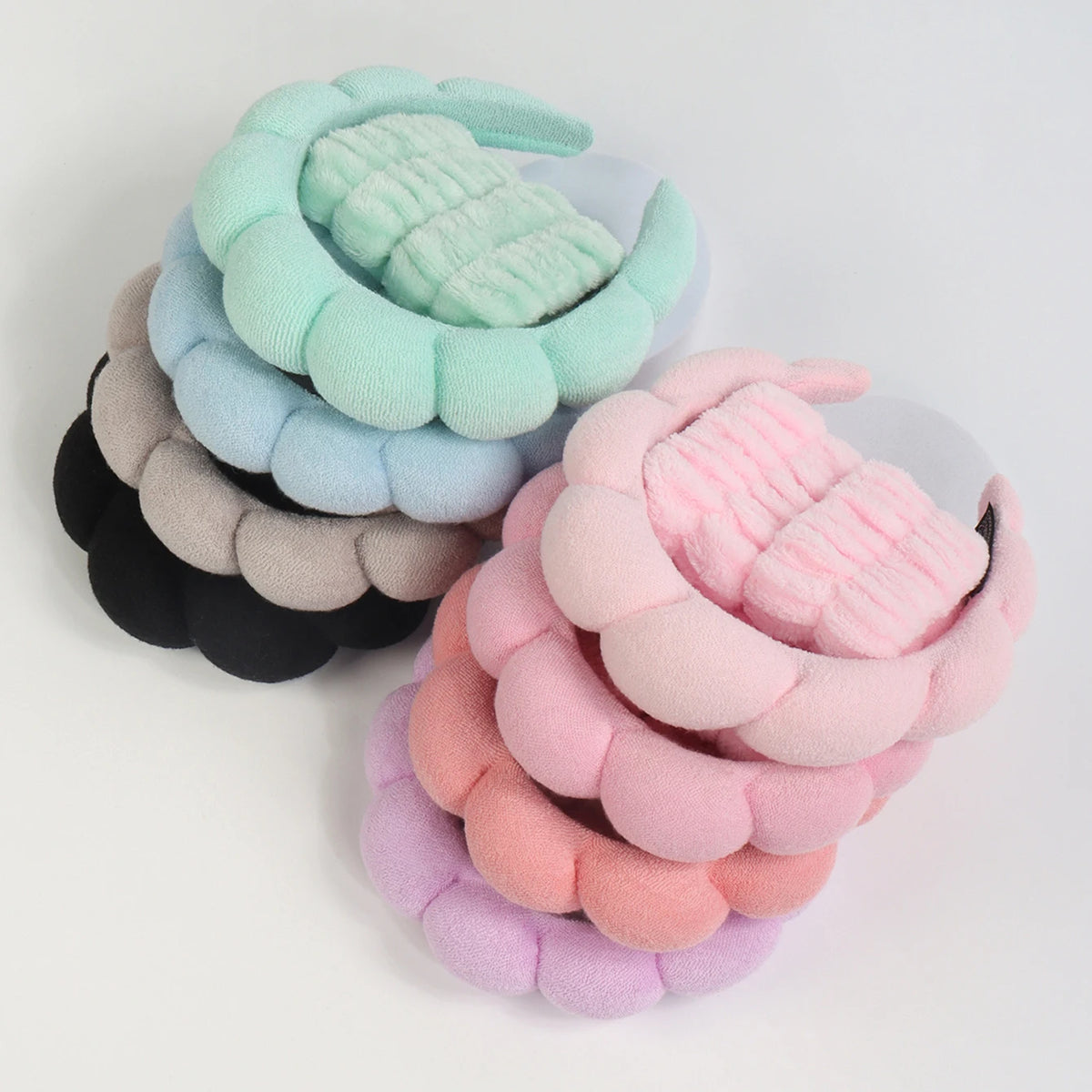 Spa Face-Washing Headband Set