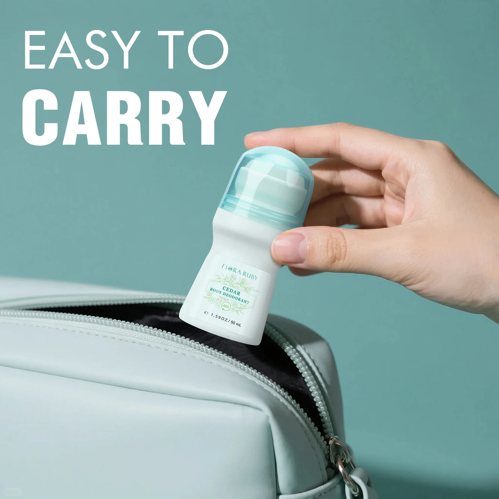 Flora Ruby Roll-On Deodorant