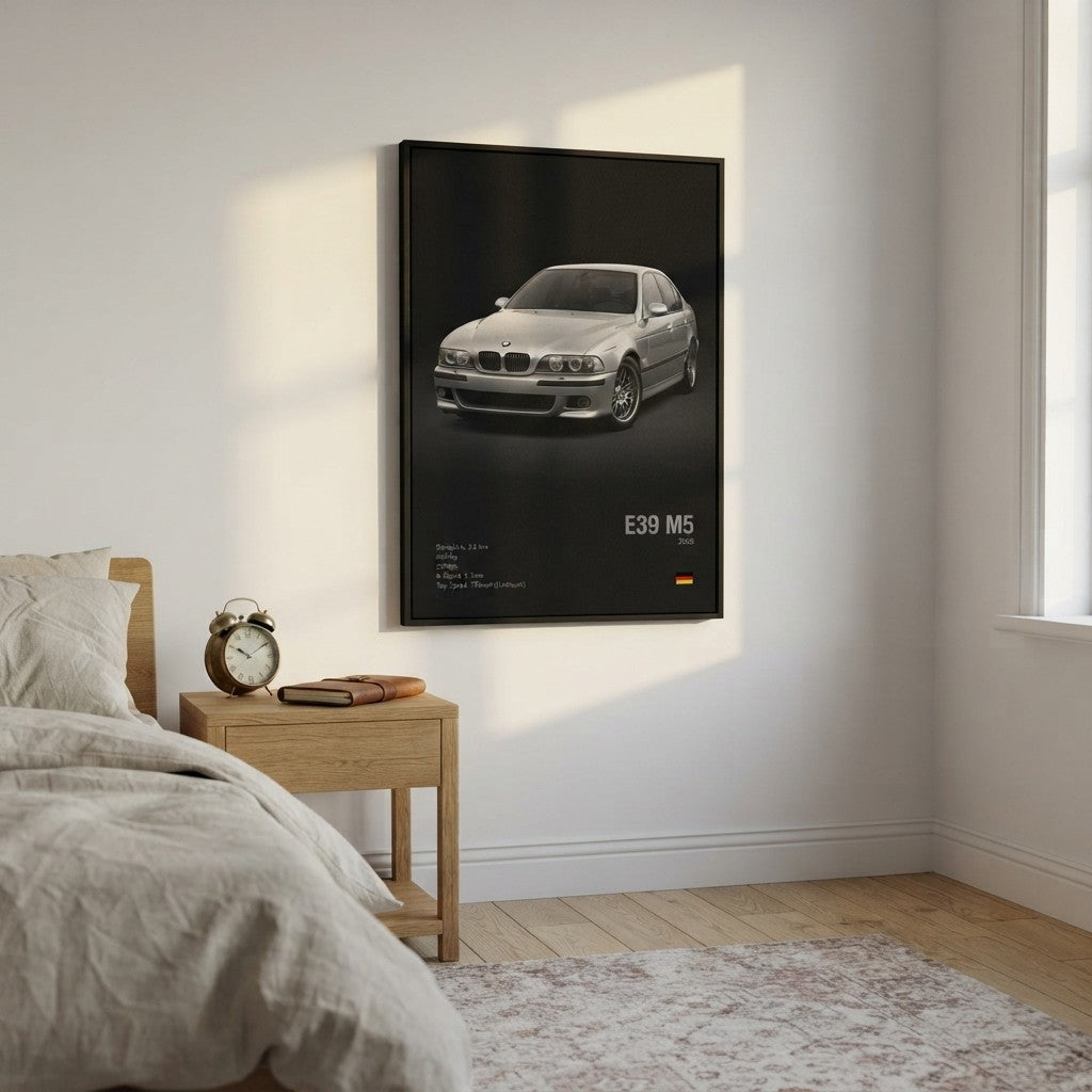 2-A1 Famous Cars G80 M3C Canvas Wall Art Print Poster E30 M3 Z8 Decorative Mural Modern Home Decor Birthday Gift Unframed