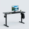 48 x 24 Inch Electric Standing Desk, Adjustable Height Sit Stand Computer Desk With 3 Memory Presets, Quiet Motor, Home Office
